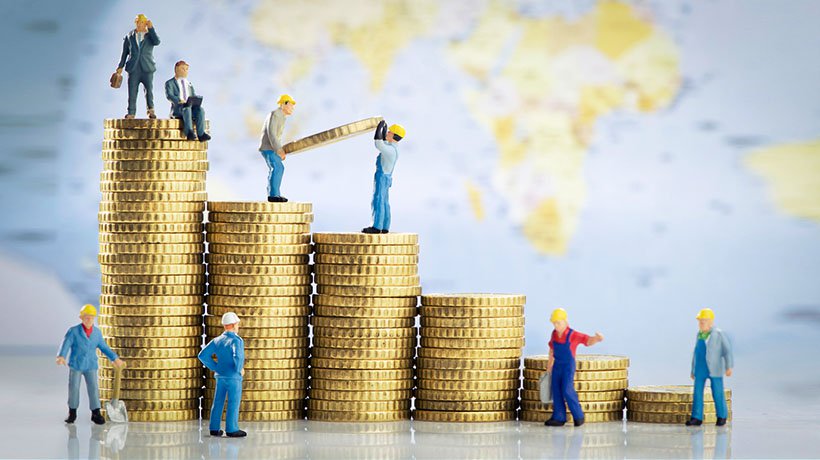 massive reduction in the number of employees