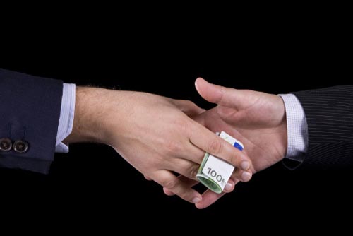 Corruption component when placing orders