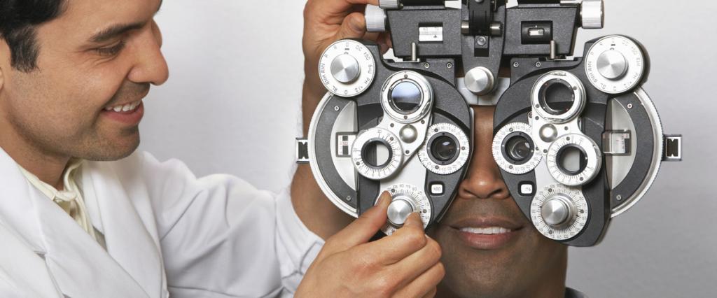The work of an optometrist