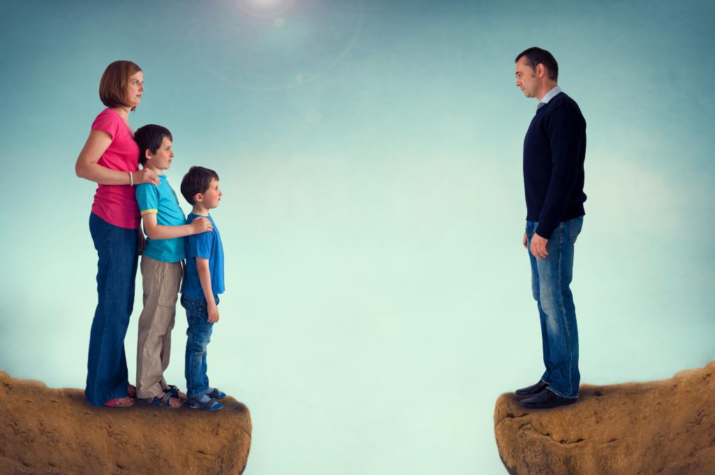 what is the order of communication with a child after a divorce