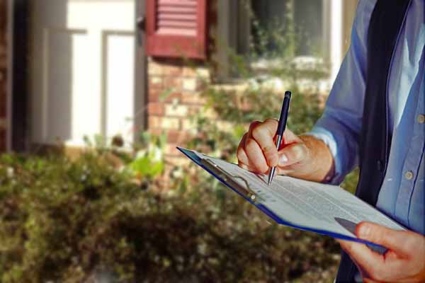 What does the act of receiving an apartment in a new building look like?