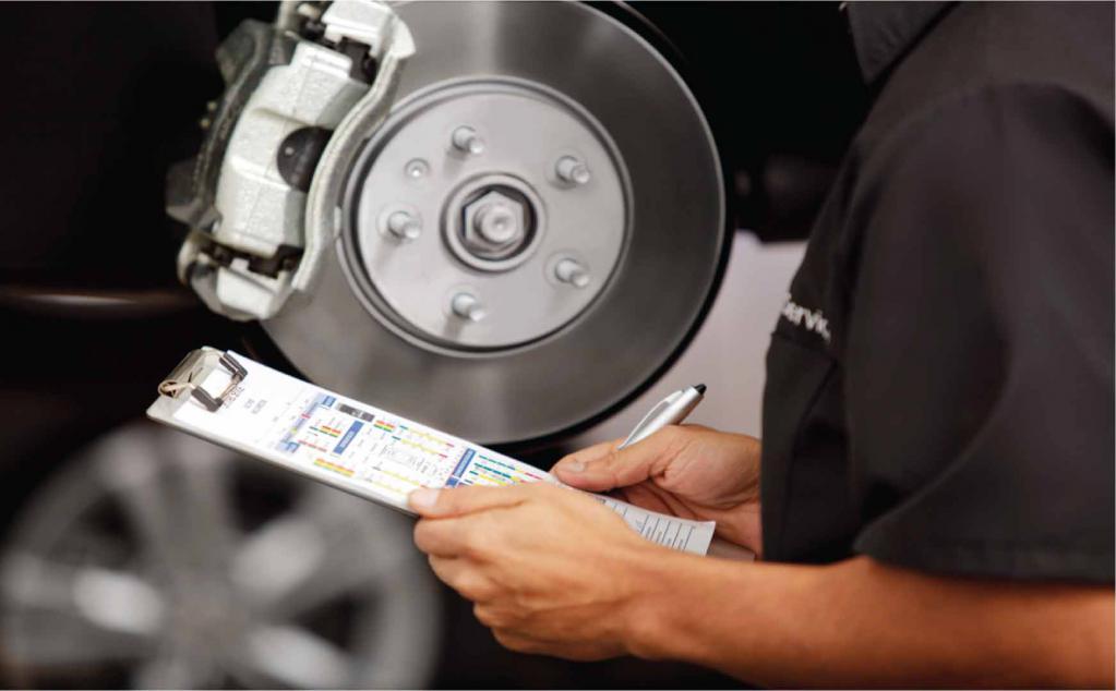 technical inspection of a vehicle for OSAG