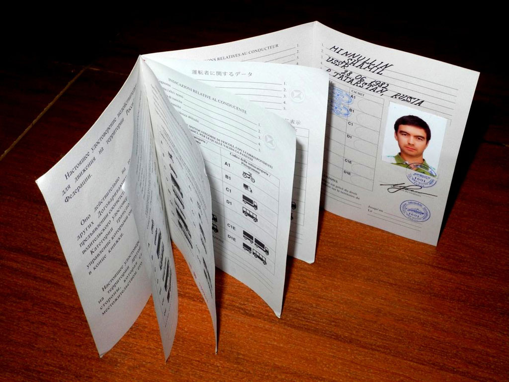 sample international driver's license rf