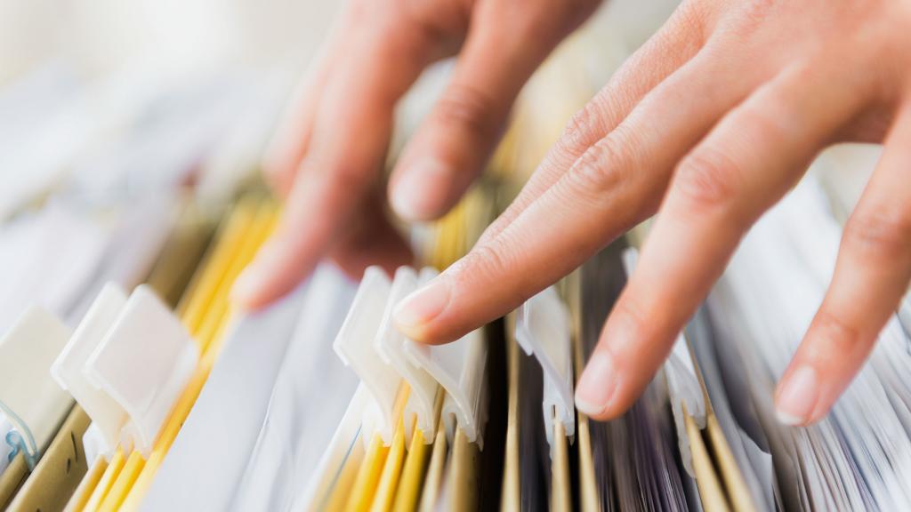 archiving documents in the organization