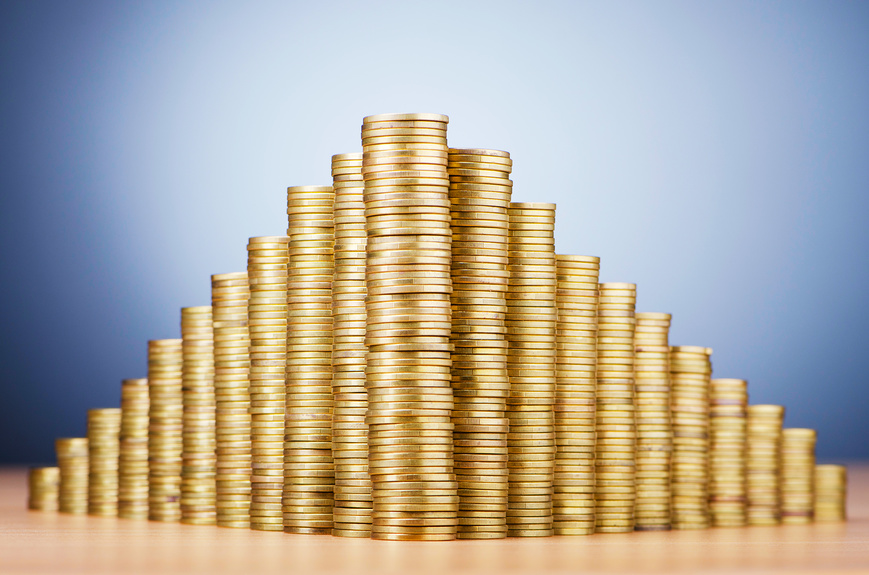 Money pyramid