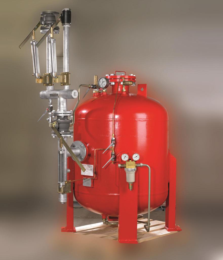 Foam extinguishing system
