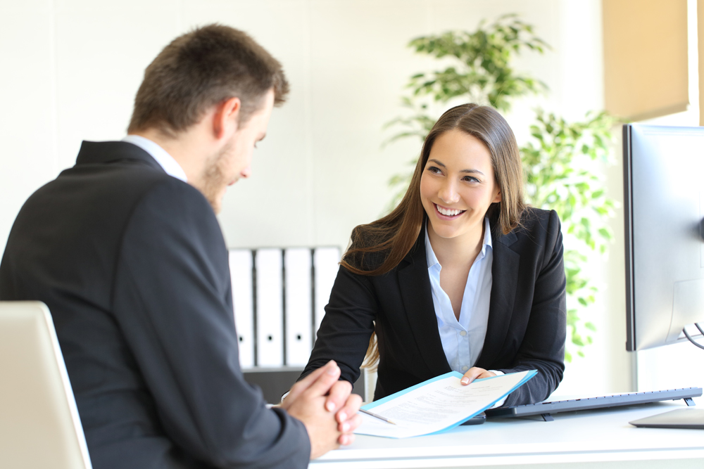 Work with an employee