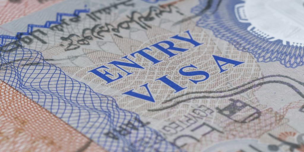 Visa to enter another country