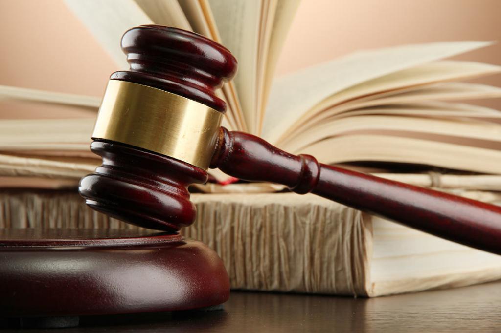 Collection of child support in court