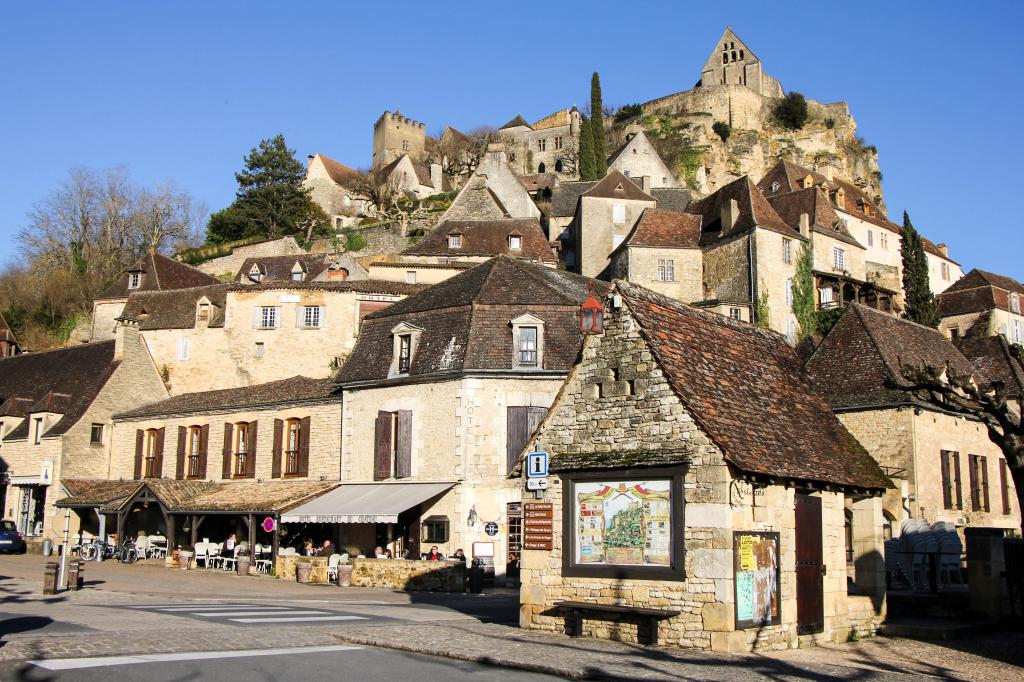 Big village in France