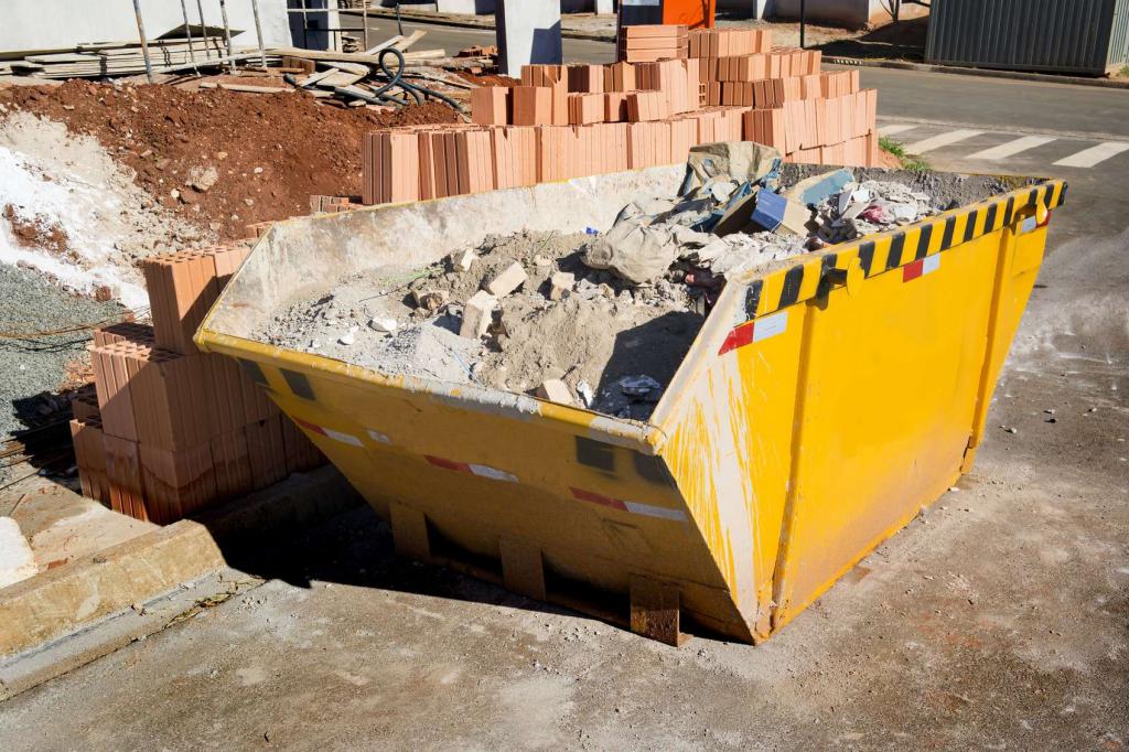 construction waste container