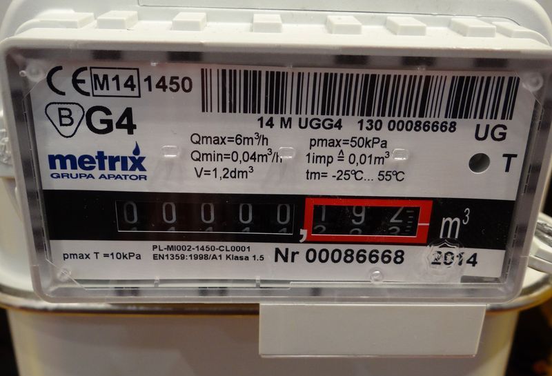 installation of meters in the apartment