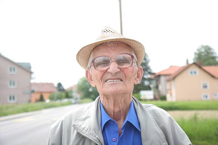 Lonely senior citizen.