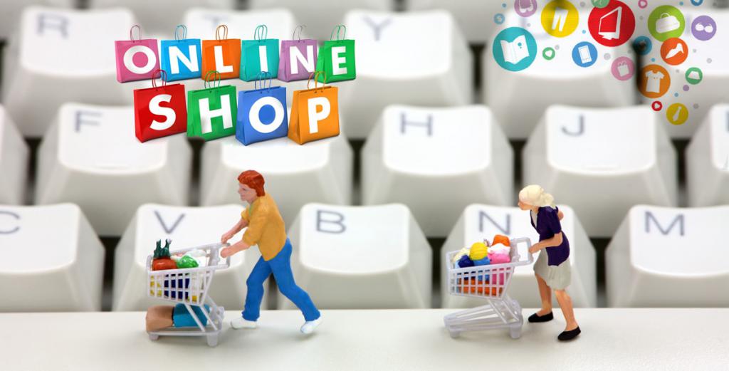 Online shopping in the online store
