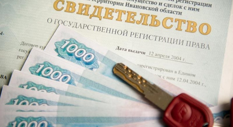 Certificate of registration of property rights