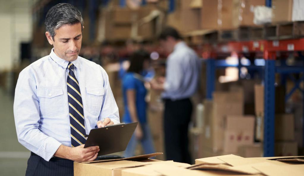 Entrepreneur filling out the form