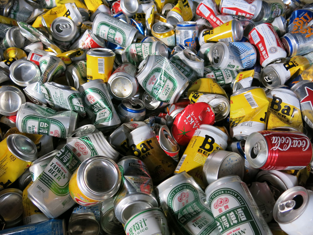 Aluminum cans