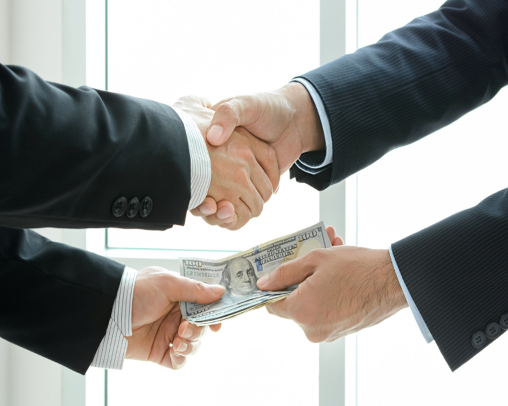 There should not be corruption.