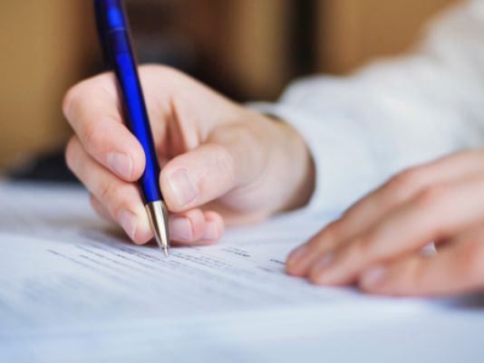 signing and registration