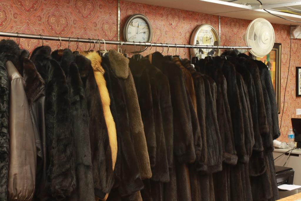 Labeling system for fur products