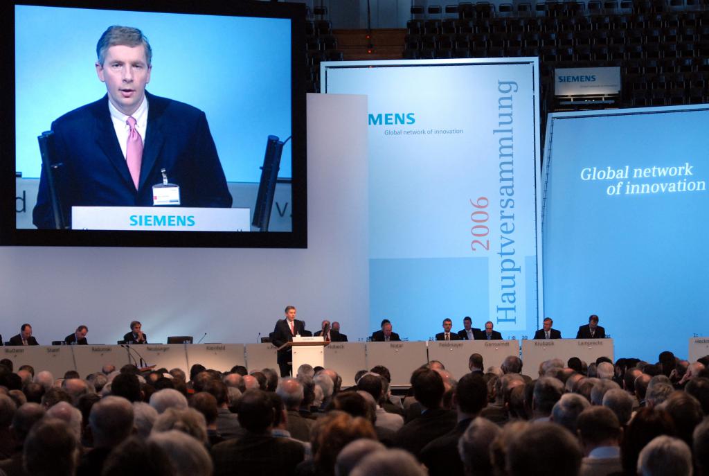 Presentation at the shareholders meeting