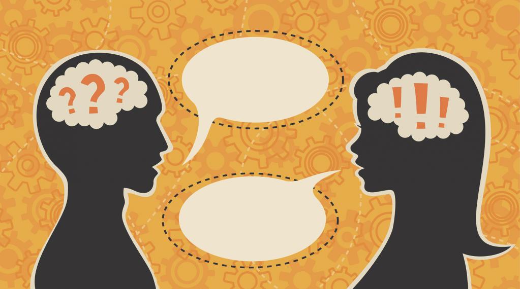 Dialogue illustration