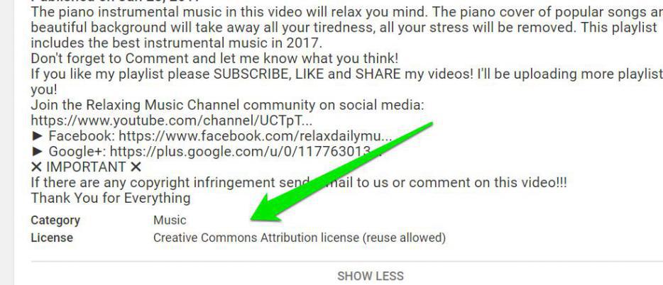 Public License YouTube.