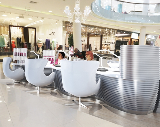express manicure in shopping centers