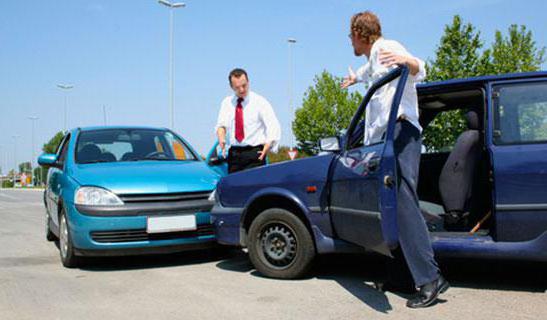 the car got into an accident without insurance