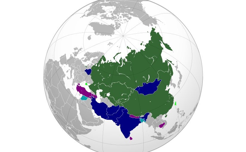 SCO on the world map