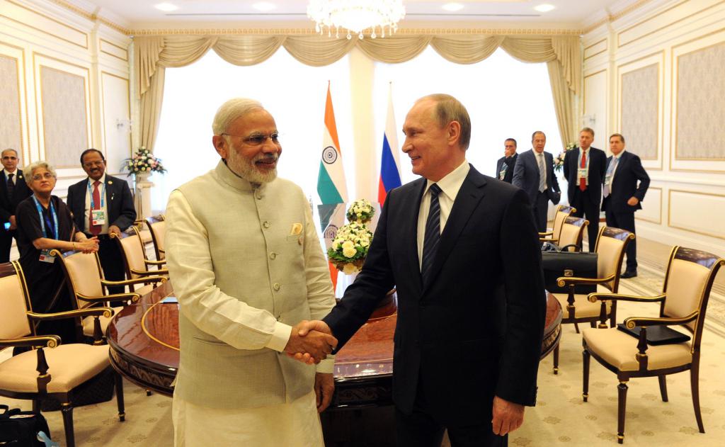Prime Minister Modi thanks V.V. Putin