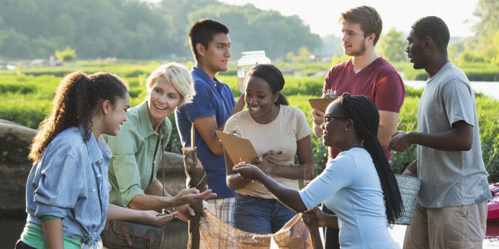 The ability to communicate with people is important in volunteering.