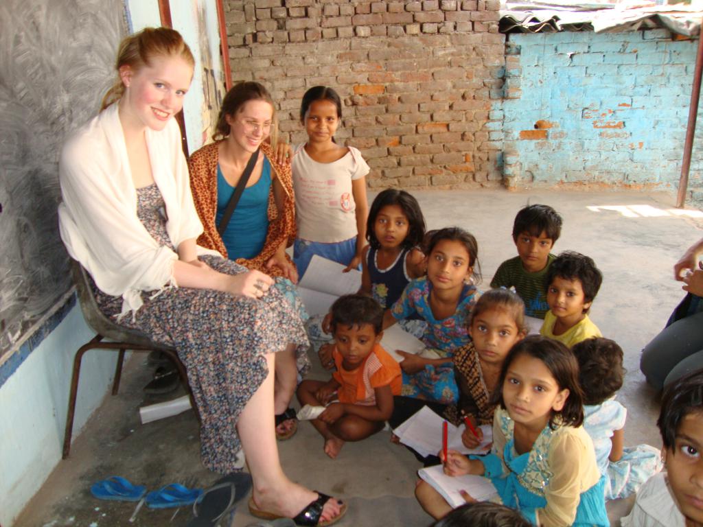 Charity with children