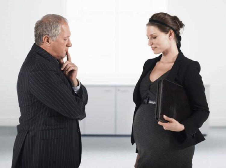 pregnancy certificate for the employer when given