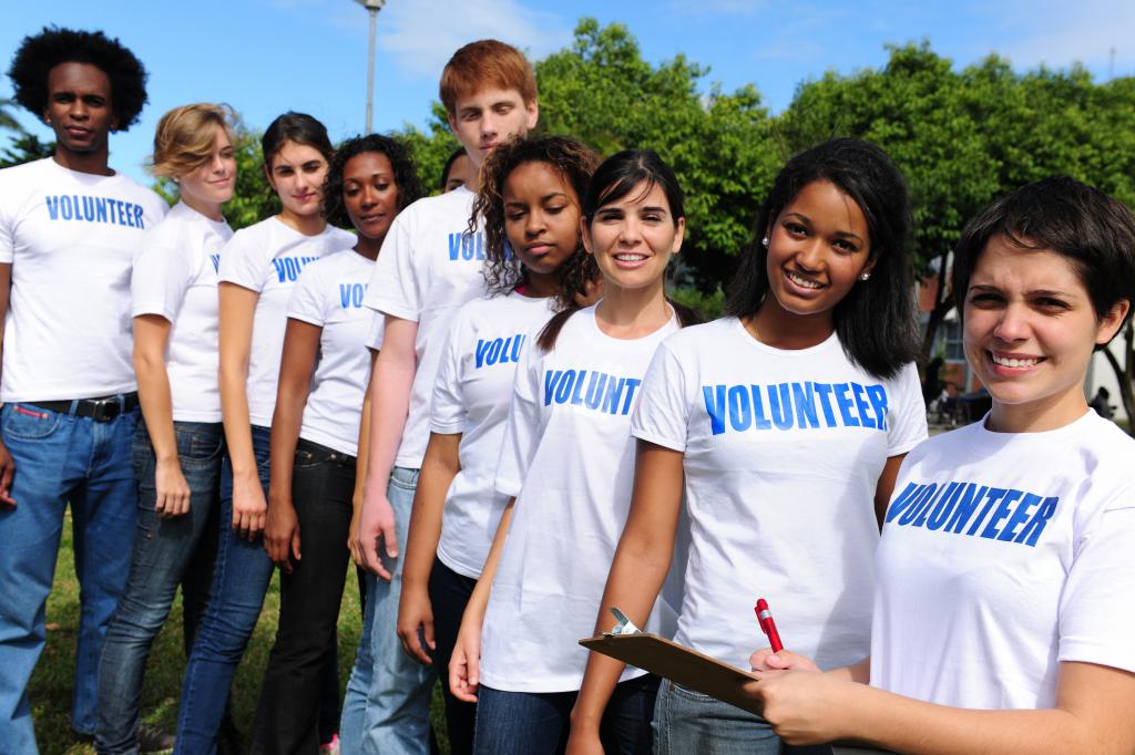 Volunteering is developing in different countries.
