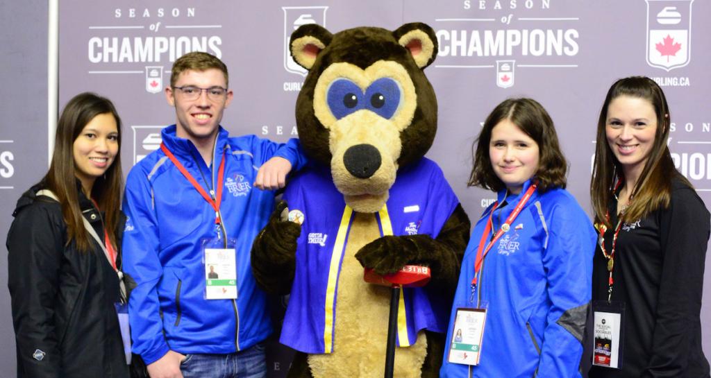 Volunteers of a major event