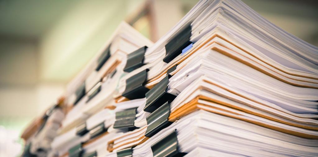 folders with documents